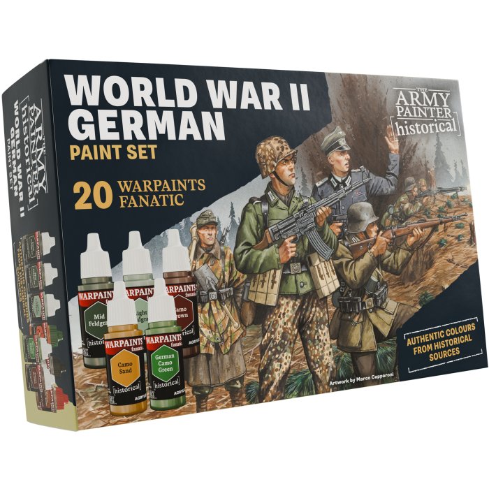  PRE-ORDER Warpaints Fanatic: World War II German Paint Set