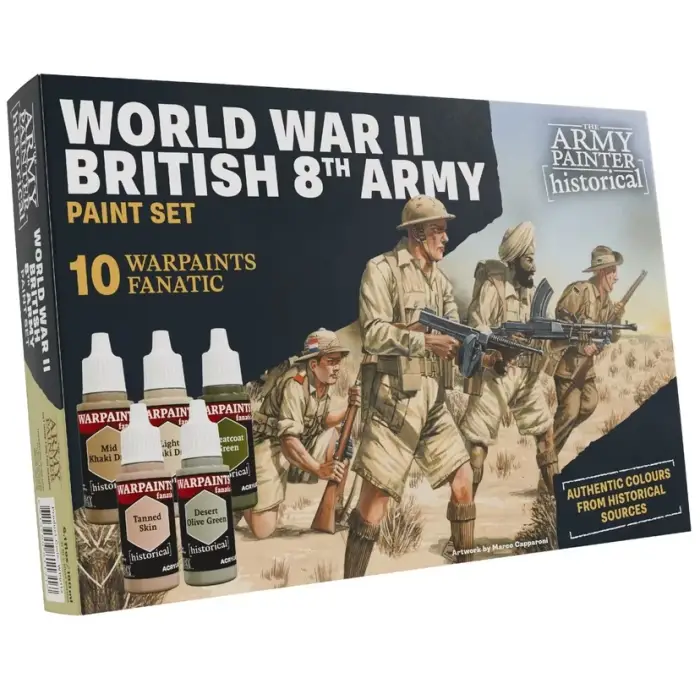 Historical: WWII British 8th Army (Pre-order)