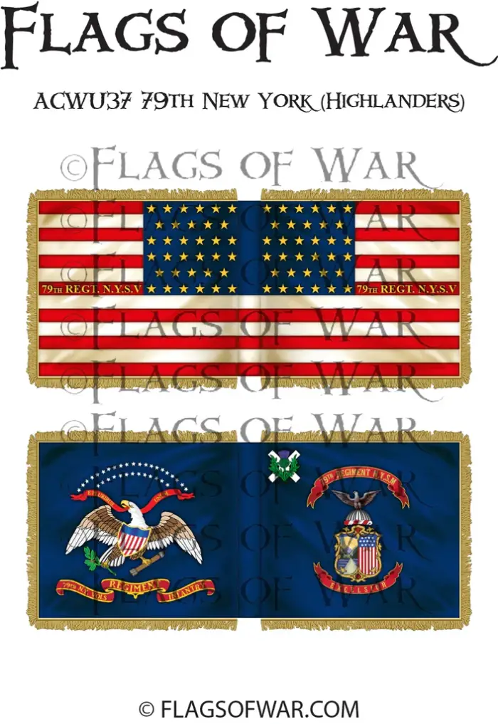 Flags of the 79th New York (Highlanders)