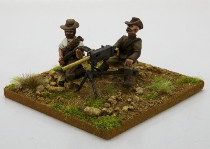 15mm Mini Figs British Colonial Maxim Guns & Crews  1899-1902