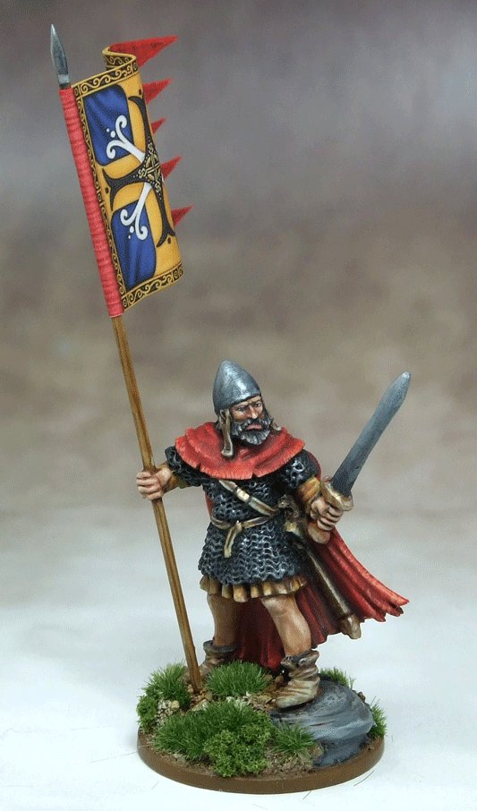 Scots War Banner & Bearer