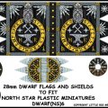 Photo of Dwarf Flag and Shields 2 (DWARF(NS)6)