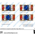 Photo of France: 2nd Division Flags (Sheet 2) (FRC003)