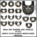 Photo of Orc Banner & Shield Transfers (ORC(NS)1)