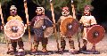 Photo of Anglo-Saxon Geburs  Spears & Shield (Levy)  (SX04)