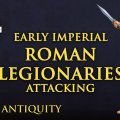 Photo of Early Imperial Roman Legionaries Attacking  (VXA026)