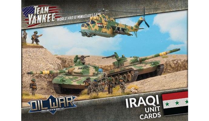 Team Yankee Iraqi Unit Cards