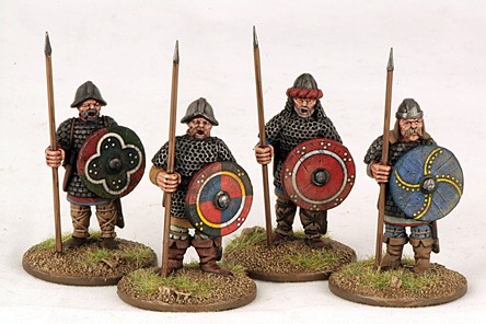 Carolingian Hearthguard On Foot 