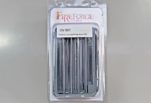 Plastic Knights Lances/Pikes 8cm (24) -  Fireforge Games