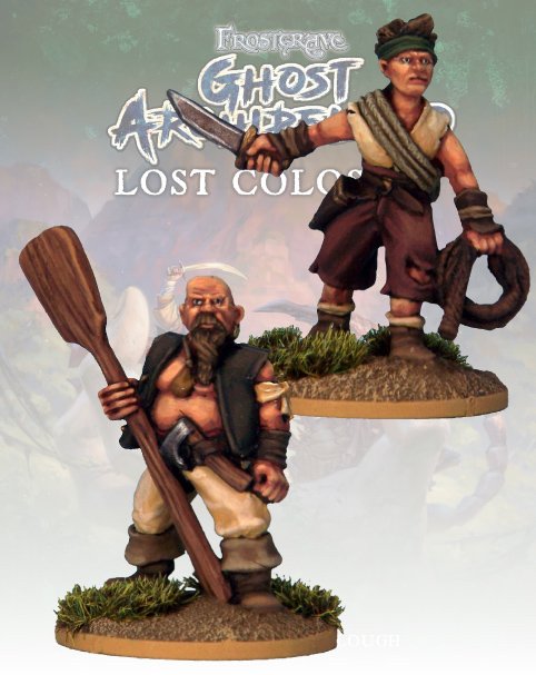  Frostgrave Ghost Archipelago Tribals : Toys & Games