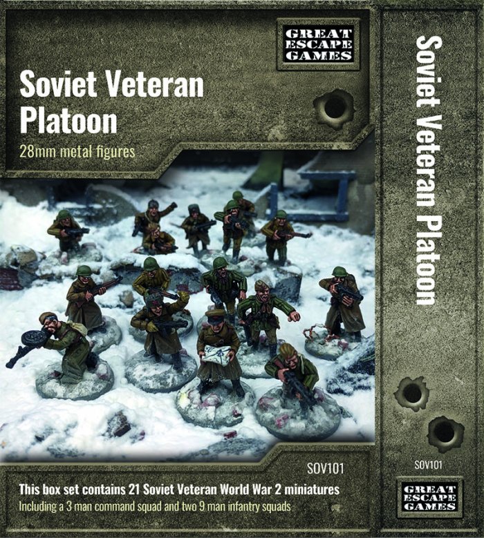 Soviet Veteran Platoon  Winter Uniform