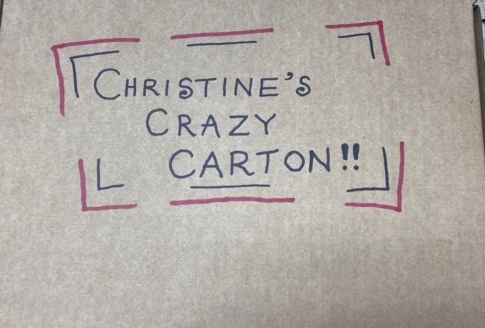 Christine's Crazy Carton 