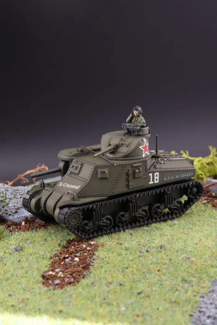 1/72 M3 Platoon Soviet Medium Tanks (x3)