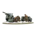 Photo of 25-Pdr Light Howitzer with British Infantry (Winter) Crew (403401001)