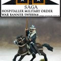 Photo of Military Order War Banner & Bearer (Hospitaller) (SWBB06h)