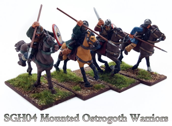 Mounted Ostrogoth Warriors (8)