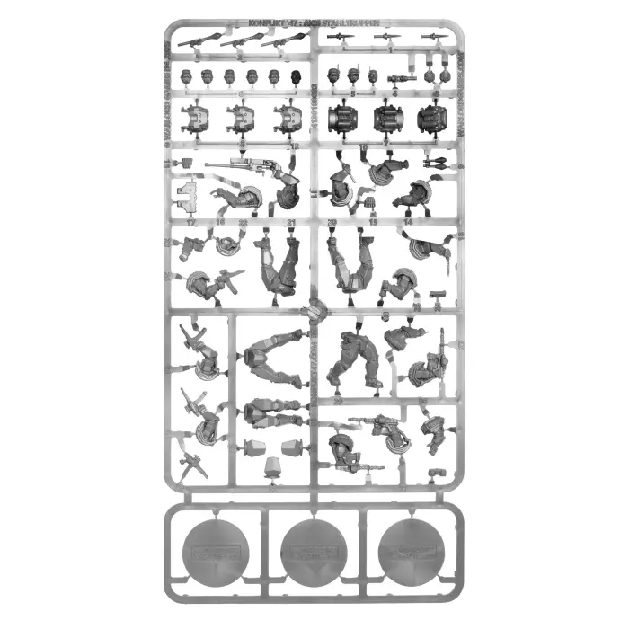 Stahltruppen Heavy Infantry- Single Frame