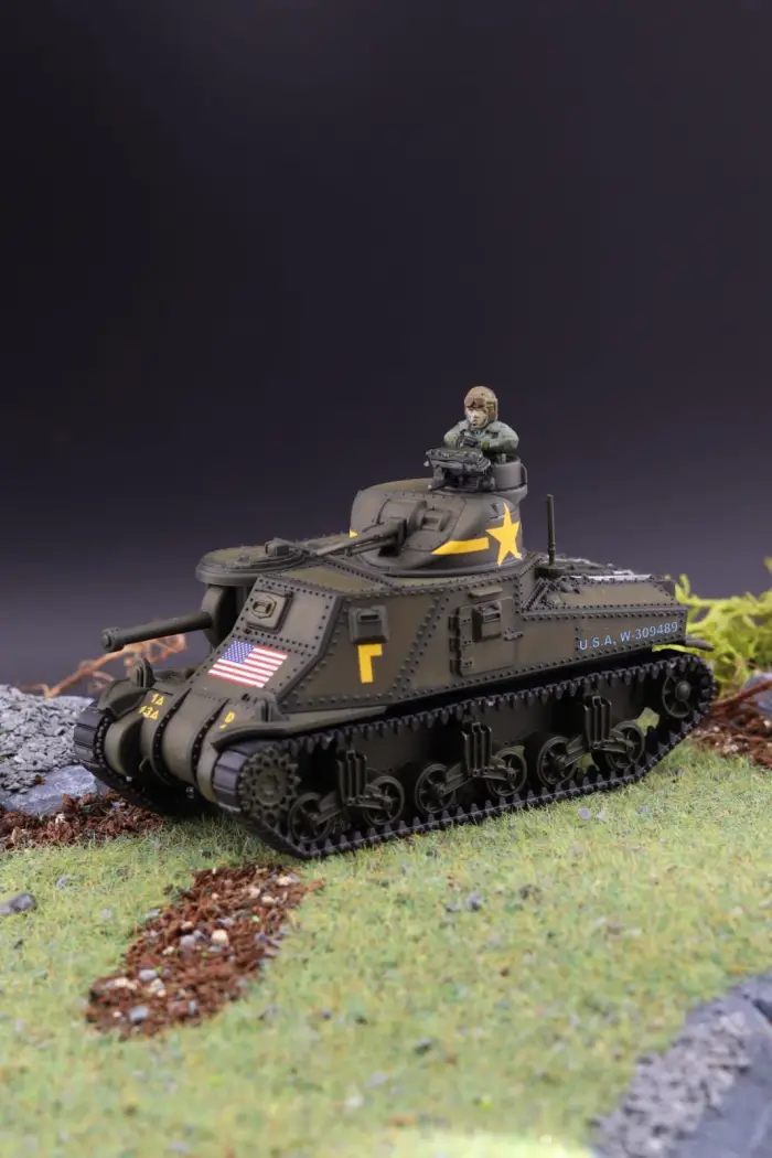 1/72 M3 American Medium Tanks (x3)