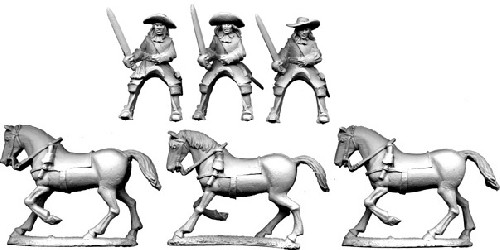 Cavalry in Buff Coat