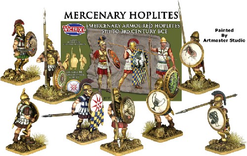 Mercenary Armoured Hoplites 5th to 3rd Century BC