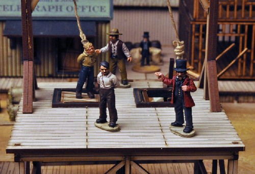 DEAD MAN'S HAND Gallows Set