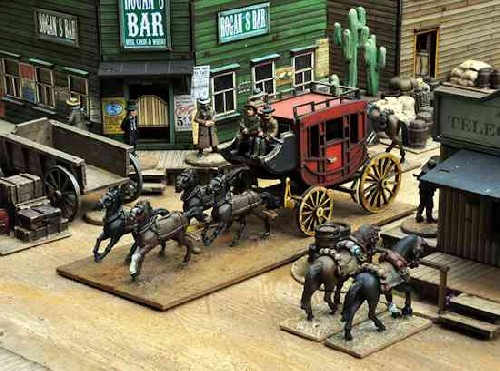 Dead Man's Hand Stage Coach Set