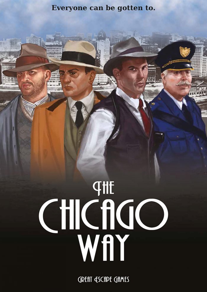 The Chicago Way Rule Book (includes TCW card deck and game m