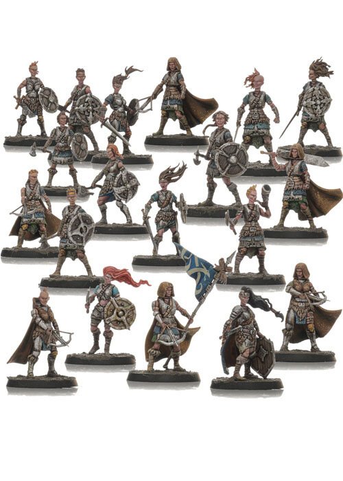 Shieldmaiden Infantry/Rangers