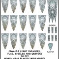 Photo of Elf Light Infantry Banner & Shields (ELF(NS)3)