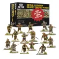 Photo of British & Canadian infantry (Winter) Platoon   (402011027)