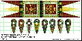 Photo of Breton banner and shields (LBMS SAGA011)