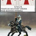 Photo of Military Order War Banner & Bearer (Templar) (SWBB06t)