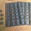 Photo of 20mm Square Paved Effect Plastic Bases (Base34)