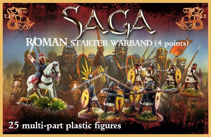 Saga - Roman Starter Warband (4 Points) (Plastic)