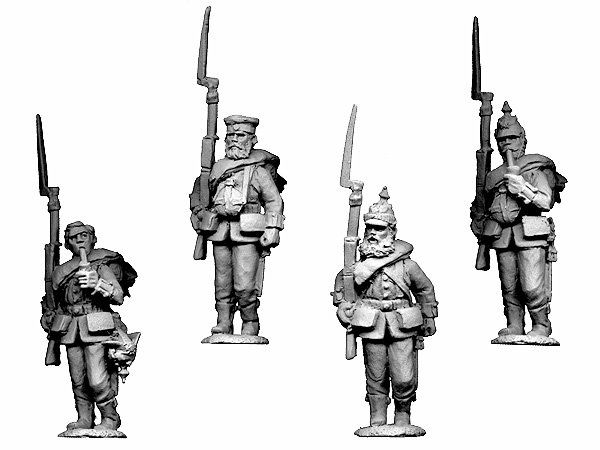 Guard Characters Advancing