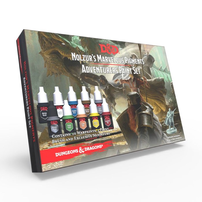 Adventurers Paint Set