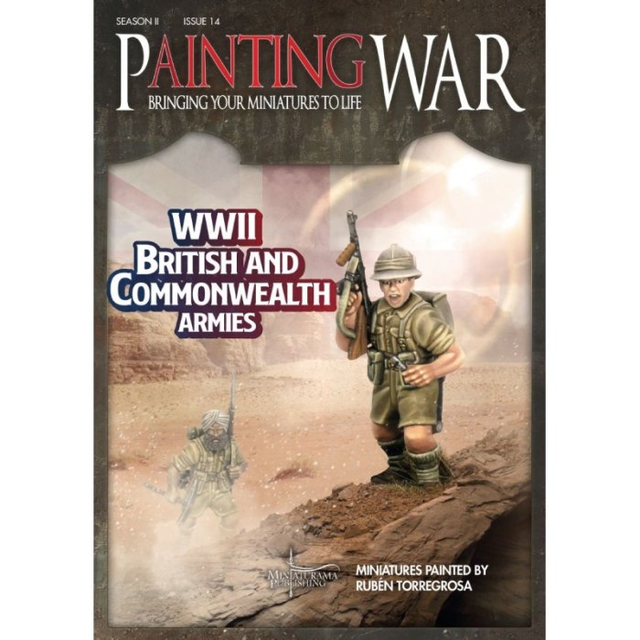 Painting War 14 - WWII British  -  Miniaturama Publishing