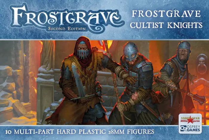 Frostgrave Cultist Knights (Taking orders from Wednesday)