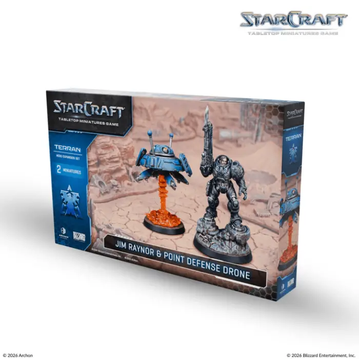 StarCraft® Jim Raynor & Point Defense Drone (Preorder)