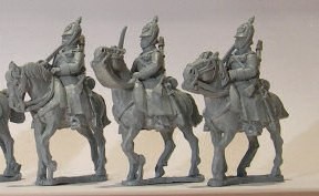 Russian Dragoons wearing Helmets