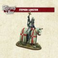 Photo of Stephen Langton on horse (FS-BW21)
