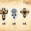 Photo of Teutonic Shields (DV060)