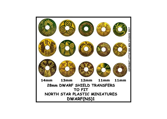 Dwarf Shield Transfers 1