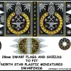 Photo of Dwarf Flag and Shields 2 (DWARF(NS)6)