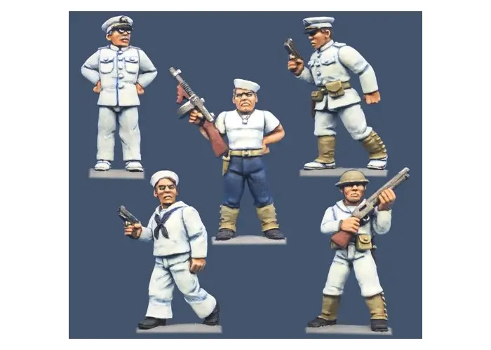 U.S. Naval Officers & NCOs 