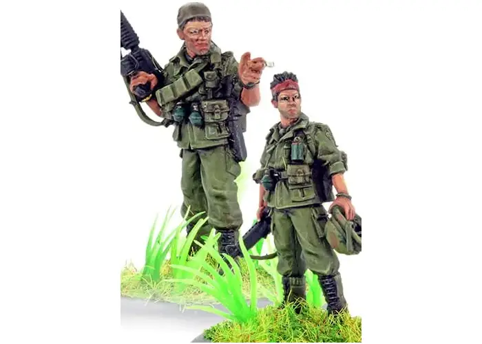 SGT. BURNS AND PFC. NOBLE