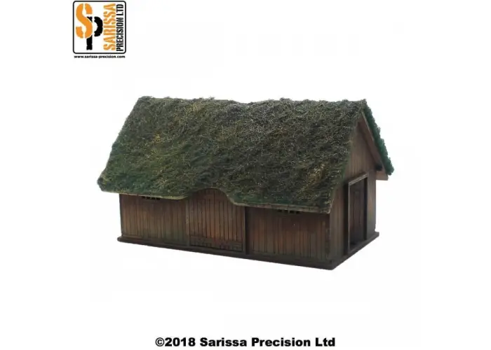 Timber-Planked House/Barn