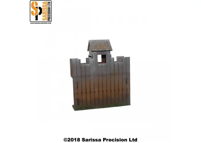 Wooden Palisade Watch Tower (Straight)