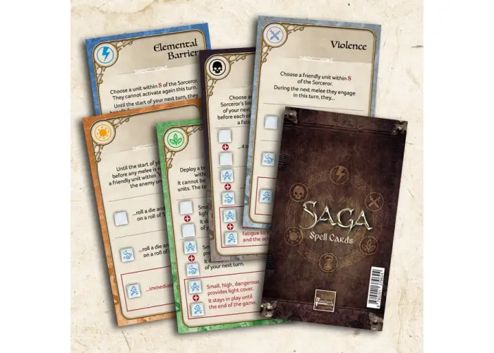 Saga: Age of Magic Spell Cards