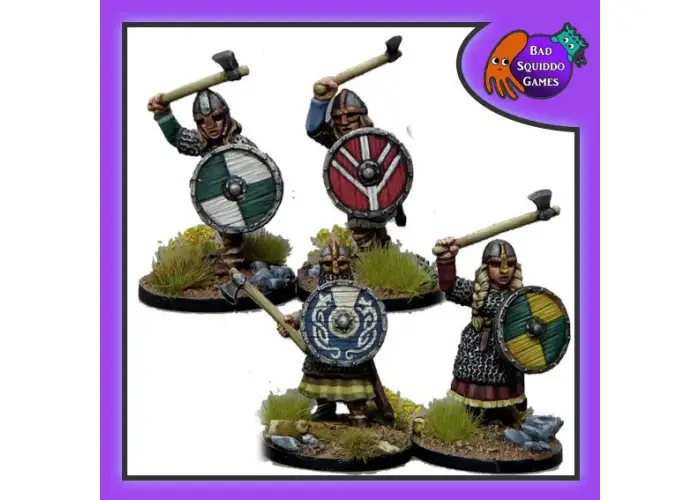 Shieldmaiden Hearthguard (with Axes)